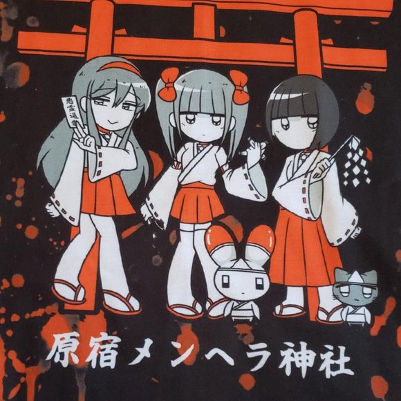 Official Menhera × ACDC RAG Torii Sailor Shirt Anime - Picture 4 of 4